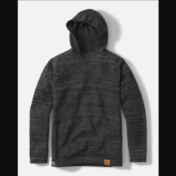 PAKA SZ L Unisex Royal Alpaca Wool Blend The Hoodie Sweater in Gray - Picture 1 of 10